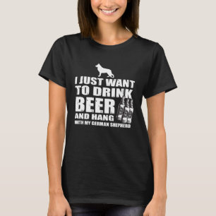 Ich will einfach nur Bier trinken und mit meinem D T-Shirt