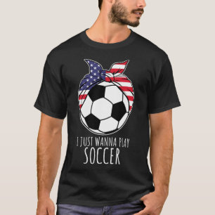 Ich will einfach nur Fußball spielen Shirt für Fra