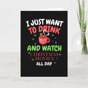 Ich will einfach nur Weihnachtsfilme schauen Karte