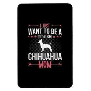 Ich will einfach nur zu Hause bleiben, Chihuahua-H Magnet