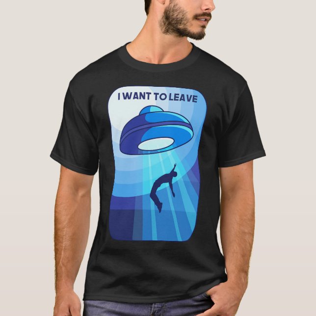 Ich will gehen T-Shirt (Vorderseite)