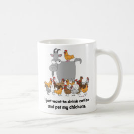Ich will gerade, um Kaffee zu trinken Kaffeetasse