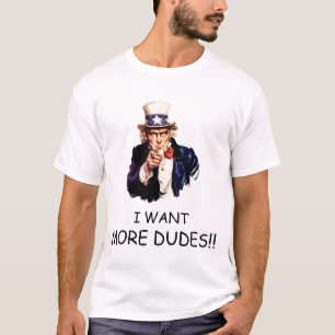 ICH WILL MEHR TYPEN T-Shirt