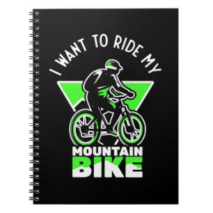 Ich will mein Mountainbike fahren Notizblock