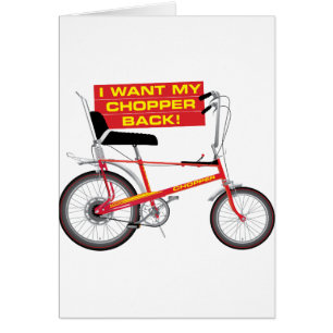 Ich will meine Chopperrückseite