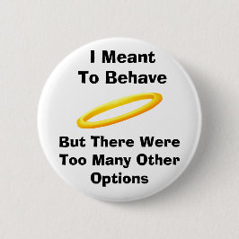 Ich will mich benehmen button