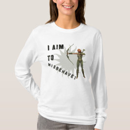 "Ich will mich nicht benehmen" für Serenity- und F T-Shirt
