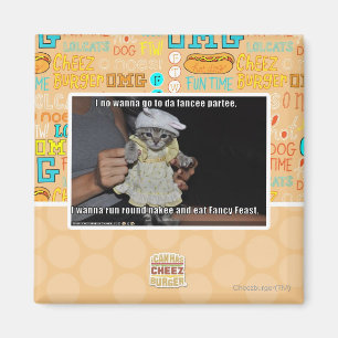 Ich will nicht zu da Fancer Party gehen Magnet