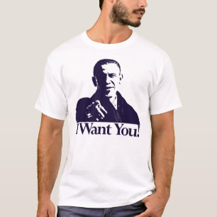 Ich will Sie, um Obama zu wählen! T-Shirt