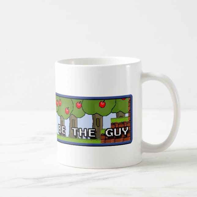 Ich will, um der Typ zu sein - Tasse! Kaffeetasse (Rechts)