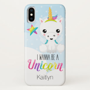 Ich will, um eine Unicorn-Case-Mate iPhone X iPhone X Hülle