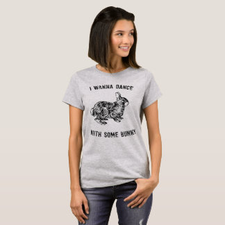 Ich will, um mit irgendeinem Häschen-niedlichem T T-Shirt