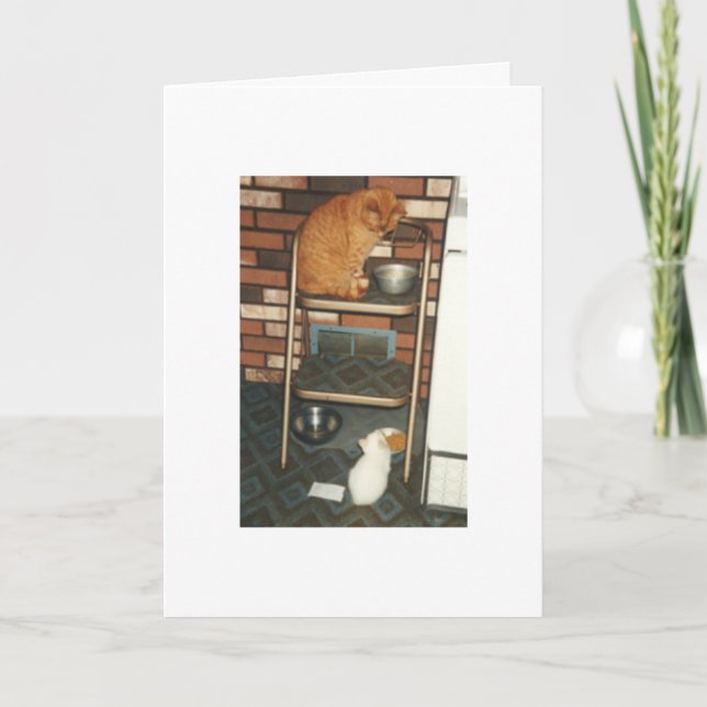 Ich will, um SIE zu sein, wenn ich aufwachse! Dankeskarte (Vorderseite)