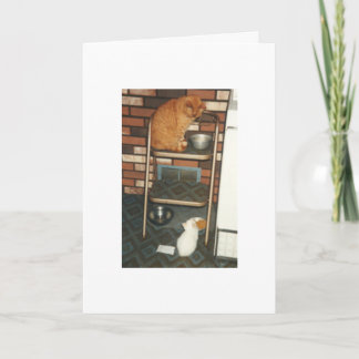 Ich will, um SIE zu sein, wenn ich aufwachse! Dankeskarte