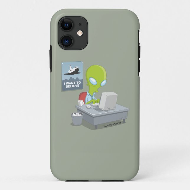 Ich will, um zu glauben Case-Mate iPhone hülle (Rückseite)