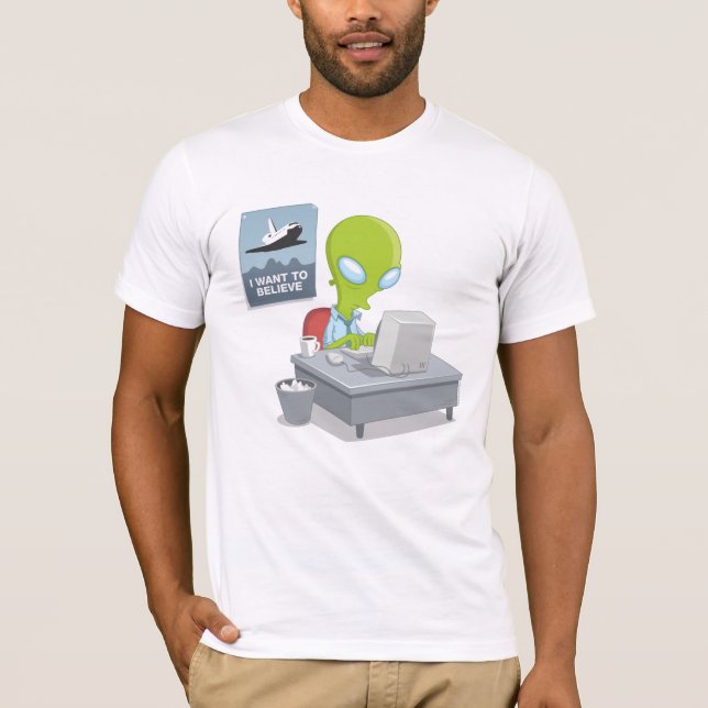 Ich will, um zu glauben T-Shirt (Vorderseite)