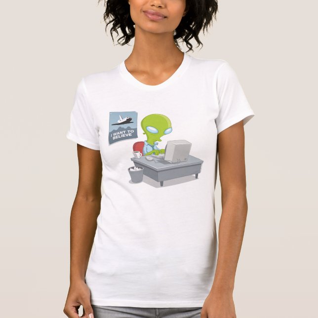 Ich will, um zu glauben T-Shirt (Vorderseite)