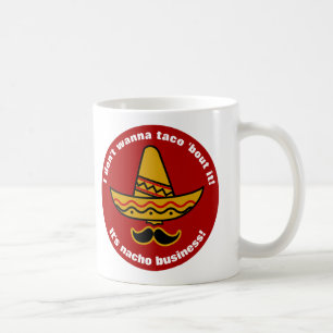 Ich will zum Taco-Kampf ihn nicht lustiger Kaffeetasse
