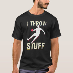 Ich wirf Stuff und wirbelnde Diskette und schieß, T-Shirt
