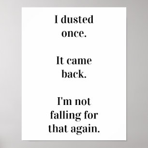 Ich wischte einmal ab poster