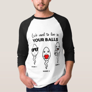 Ich wohnte früher in deinen Bälle, in deinem Ind T-Shirt