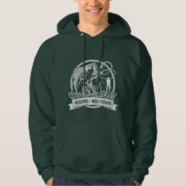 Ich wollte angeln hoodie