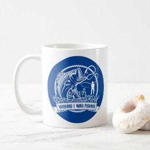 Ich wollte angeln kaffeetasse