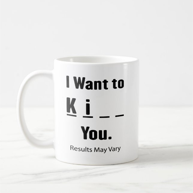 Ich Wollte auf Ki__ Sie Ergebnisse können variiere Kaffeetasse (Links)