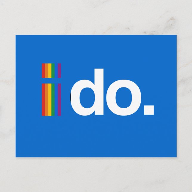 ICH WOLLTE AUF MARRY.png Postkarte (Vorderseite)