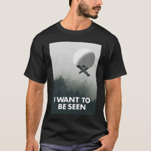 Ich wollte, chinesischer Spy Balloon zu sehen T-Shirt