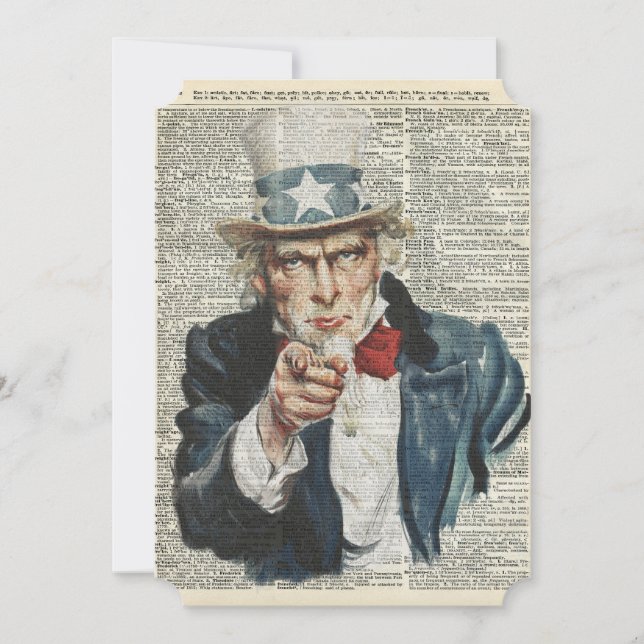 Ich Wollte dich Uncle Sam (Vorderseite)