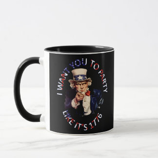Ich Wollte dich zum Party wie 1776 Tasse