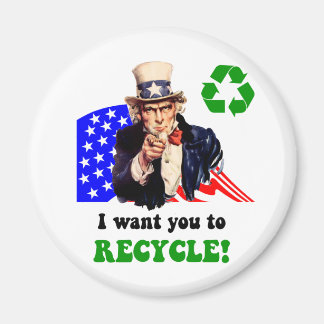 Ich wollte dir, recyceln! magnet