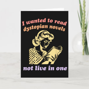 Ich wollte dystopische Romane lesen, nicht in eine Karte