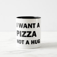 Ich Wollte eine Pizza nicht umarmen