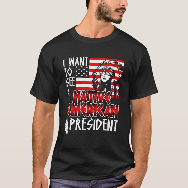 Ich Wollte, einen amerikanischen Präsidenten zu se T-Shirt (Vorderseite)