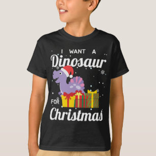 Ich Wollte einen Dinosaurier für Weihnachten Funny T-Shirt