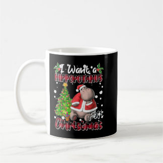 Ich Wollte einen Hippopotamus für Weihnachten Hipp Kaffeetasse