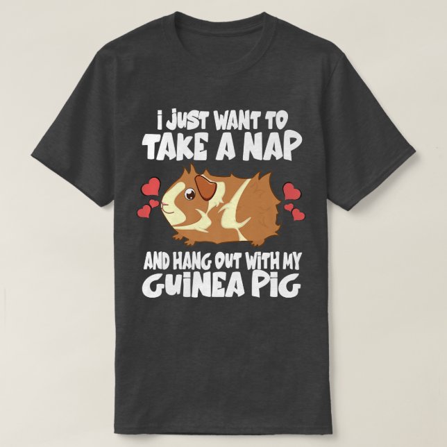 Ich Wollte einfach, ein Nickerchen zu nehmen und m T-Shirt (Design vorne)