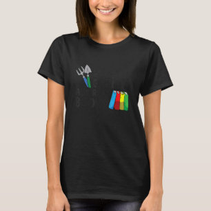Ich Wollte einfach, in meinem Garten zu arbeiten u T-Shirt