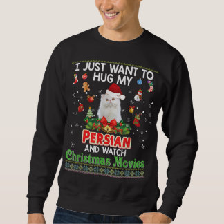 Ich Wollte einfach, meine persische Katze zu umarm Sweatshirt