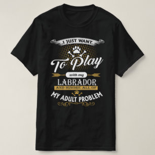 Ich wollte einfach mit meinem Arbeitsbund zu spiel T-Shirt