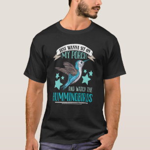 Ich wollte einfach nur auf meine Terrasse sitzen u T-Shirt