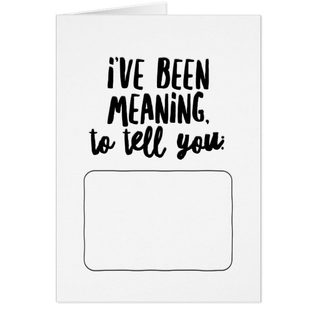 Ich wollte es dir sagen.. (Vorne)