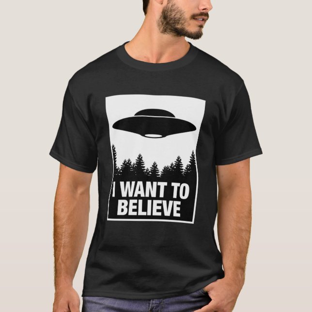 Ich WOLLTE für Männer und Frauen in BELIEVE T-Shirt (Vorderseite)