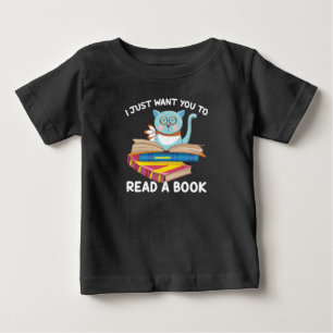 Ich Wollte gerade ein Buch lesen Baby T-shirt