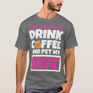 Ich wollte gerade, Kaffee zu trinken und mein Aust T-Shirt