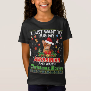 Ich Wollte gerade, meine Abessinienkatze zu umarme T-Shirt