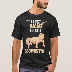 Ich Wollte gerade Uromastyx Reptile Wüste Agame Ur T-Shirt