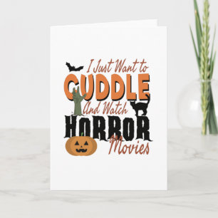 Ich wollte gerade zu Cuddle und schaue mir Horror- Karte